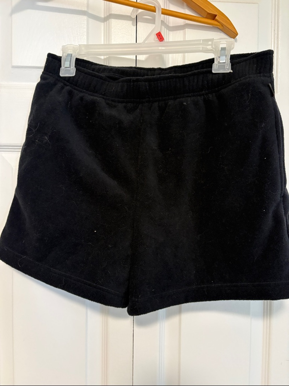 Aritzia Black Athletic Fleece Shorts
